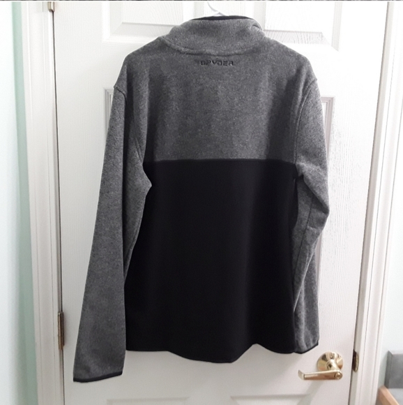 Spyder Polar Fleece Quarter Snap Pullover NWT - Picture 2 of 7